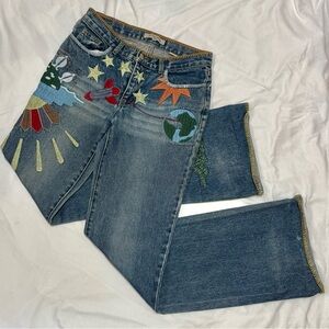 See by Chloé RARE Embroidered Jeans